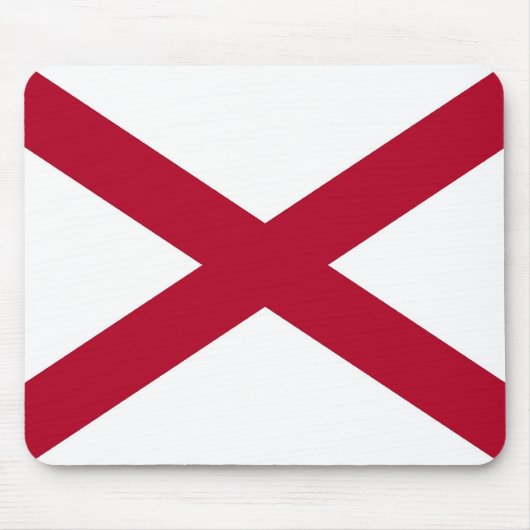 マウスパッドとアラバマ州旗州- USA マウスパッド (正面)