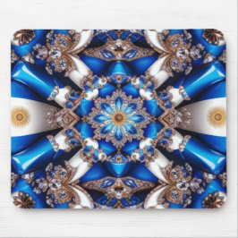 マウスパッドとアルゼンチンカラーズデザイン マウスパッド