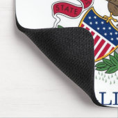 マウスパッドとイリノイ州旗州 – 米国 マウスパッド (コーナー)