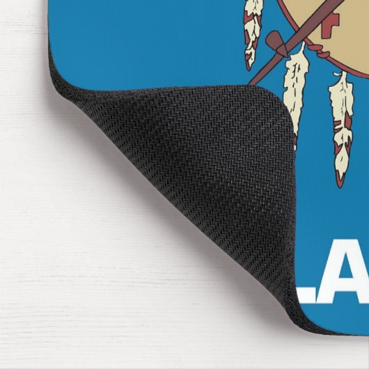 マウスパッドとオクラホマ州旗州- USA マウスパッド (コーナー)