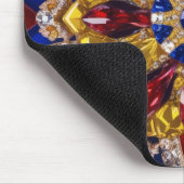 マウスパッドとコロンビア色デザイン マウスパッド (コーナー)