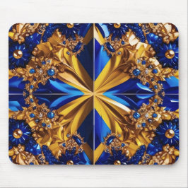 マウスパッドとスウェーデンカラーデザイン マウスパッド