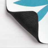 マウスパッドとターコイズ星 マウスパッド (コーナー)