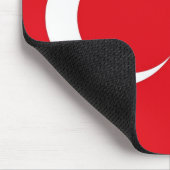 マウスパッドとトルコ国旗 マウスパッド (コーナー)