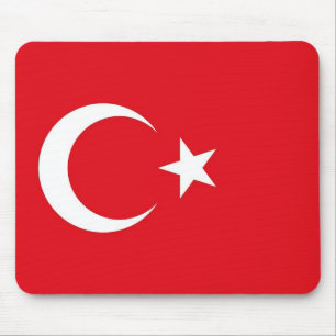 マウスパッドとトルコ国旗 マウスパッド