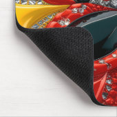 マウスパッドとドイツの色デザイン マウスパッド (コーナー)