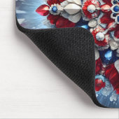 マウスパッドとノルウェーカラーデザイン マウスパッド (コーナー)