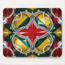 マウスパッドとロサンゼルスカラーデザイン