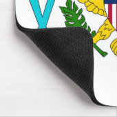 マウスパッドとヴァージン諸島国旗 – USA マウスパッド (コーナー)