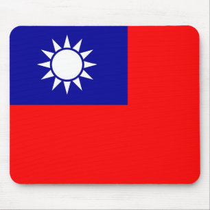 マウスパッドと台湾国旗 マウスパッド