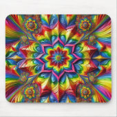 マウスパッドとLGBTQカラーデザイン マウスパッド (正面)