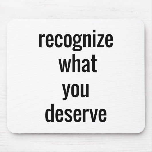 マウスパッドに値するもの マウスパッド (正面)