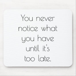 マウスパッドに気付かない マウスパッド