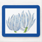 マウスパッドに青いチョークが付く マウスパッド (正面)