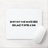 マウスパッドのための互い違いの使用 マウスパッド (マウス)