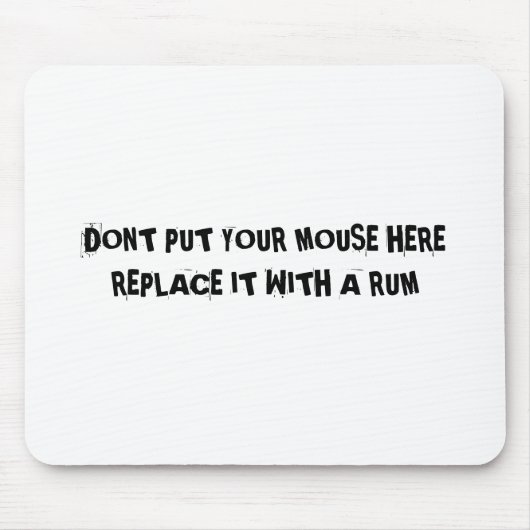 マウスパッドのための互い違いの使用 マウスパッド (正面)