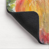 マウスパッドのオンドリまたは鶏の芸術 マウスパッド (コーナー)