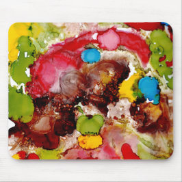 マウスパッドのブラウンのハート マウスパッド