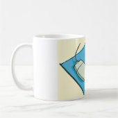 マウスパッドのマグ コーヒーマグカップ (左)