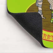 マウスパッドの上のダービーの女の子 マウスパッド (コーナー)