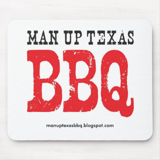 マウスパッドの上の人 マウスパッド (正面)