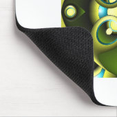 マウスパッドの横のテンプレート マウスパッド (コーナー)