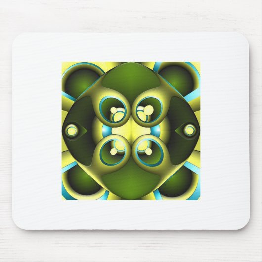 マウスパッドの横のテンプレート マウスパッド (正面)