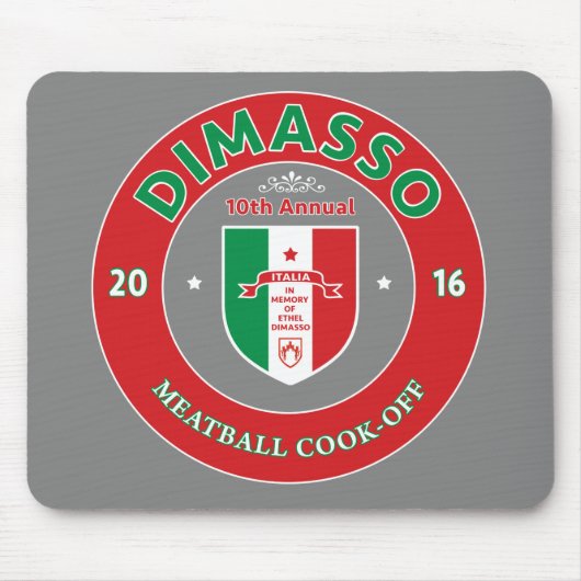 マウスパッドの灰色 マウスパッド (正面)