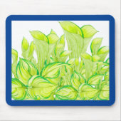 マウスパッドの'調和（緑）' マウスパッド (正面)