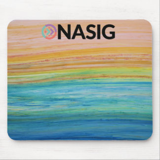 マウスパッドの黒いロゴ マウスパッド