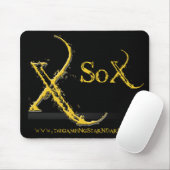 マウスパッドの黒 マウスパッド (マウス)