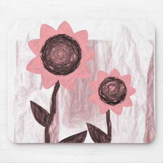 マウスパッドひまわり マウスパッド (正面)