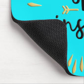 マウスパッドをインスパイア熱望して下さい マウスパッド (コーナー)