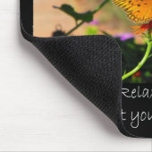 マウスパッドをストップ、リラックスして下さい マウスパッド (コーナー)