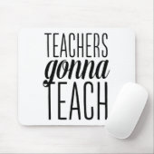 マウスパッドを教えることを行っている先生 マウスパッド (マウス)