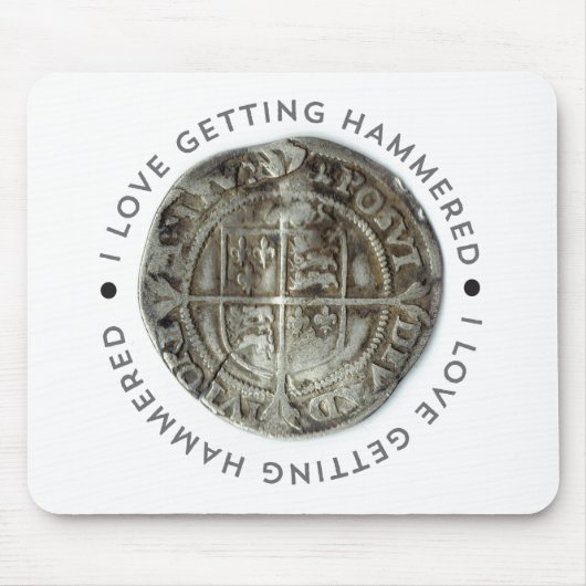 マウスパッドを検出するノベルティの金属 マウスパッド (正面)