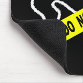 マウスパッドを超えない犯罪シーン マウスパッド (コーナー)