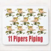 マウスパッドを配管している11人のパイパー マウスパッド (正面)
