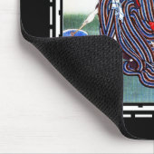 マウスパッドアート日本のレディーヴィンテージポスター歌川 マウスパッド (コーナー)