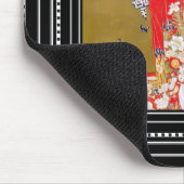 マウスパッドアート日本の芸者レディーヴィンテージのポスター マウスパッド (コーナー)