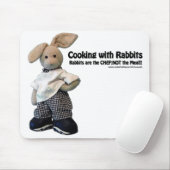 -マウスパッドウサギとの調理 マウスパッド (マウス)