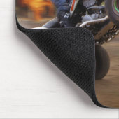 マウスパッドクワッドバイクポートホールへのジャンプ マウスパッド (コーナー)