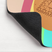 マウスパッドダゴナ多重三角形 – 側面 マウスパッド (コーナー)