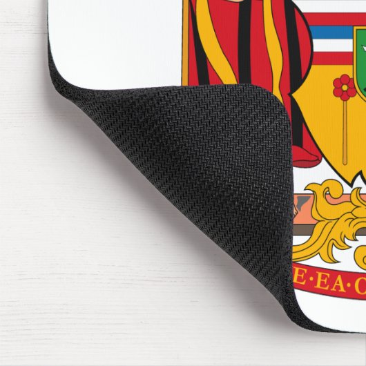 マウスパッドハワイの紋章付き外衣 マウスパッド (コーナー)