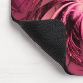 マウスパッドフラクタルツイストパープル&プラム マウスパッド (コーナー)