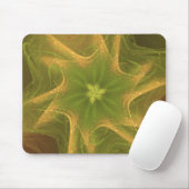マウスパッドフラクタルライトグリーンパレット マウスパッド (マウス)