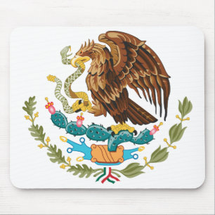 マウスパッドメキシコの紋章付き外衣 マウスパッド