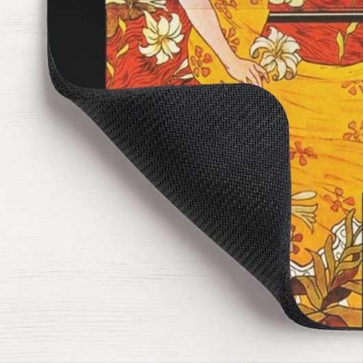 マウスパッドヴィンテージアメリカ三日月周期 マウスパッド (コーナー)