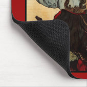 マウスパッドヴィンテージアートアルフォンズミュシャモラヴィア先生 マウスパッド (コーナー)