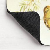 マウスパッドヴィンテージメガネフィンチバード マウスパッド (コーナー)